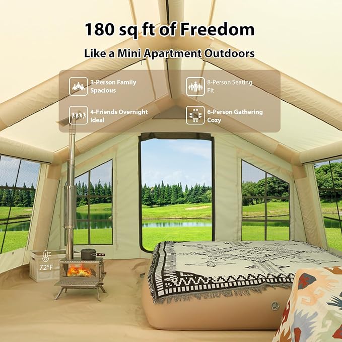 Light Beige-Dual-layer Doors