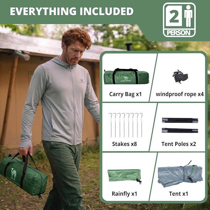 2 person Army Green