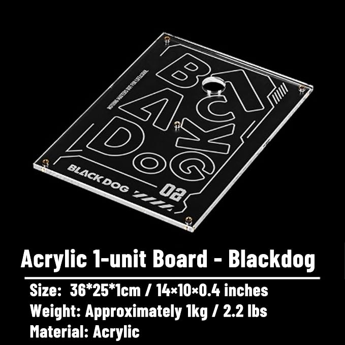 Acrylic 1-unit - Blackdog
