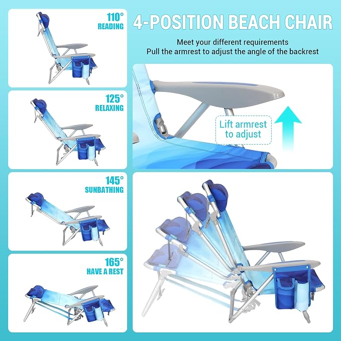 Blue Pattern 4 Position -2 Pack