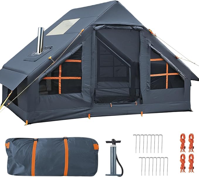 New Update 4-6 Person Skylight and Stove Jack/Grey