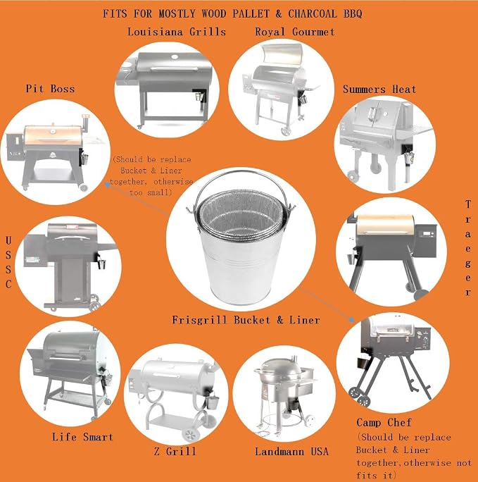 Silver Bucket & 15-pack Liners