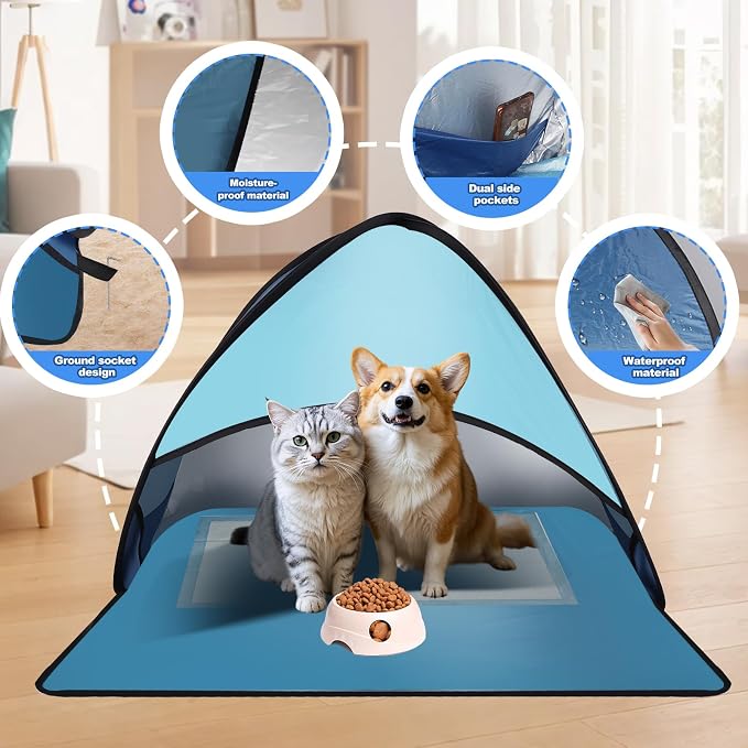 Blue Mini Beach Tent