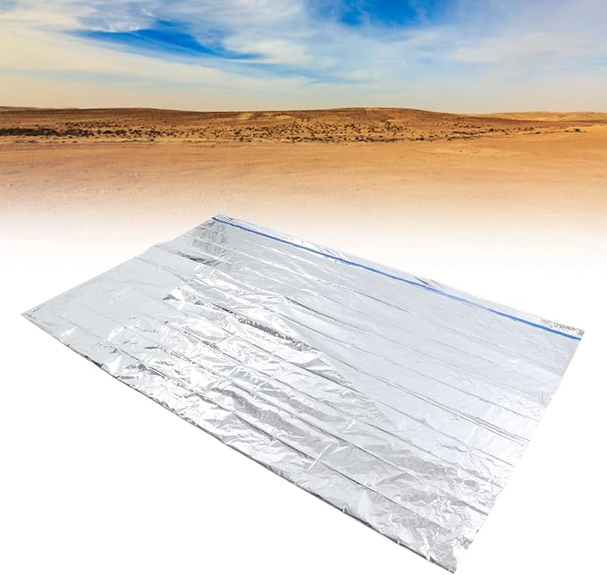Silver tent + outer bag + bracelet