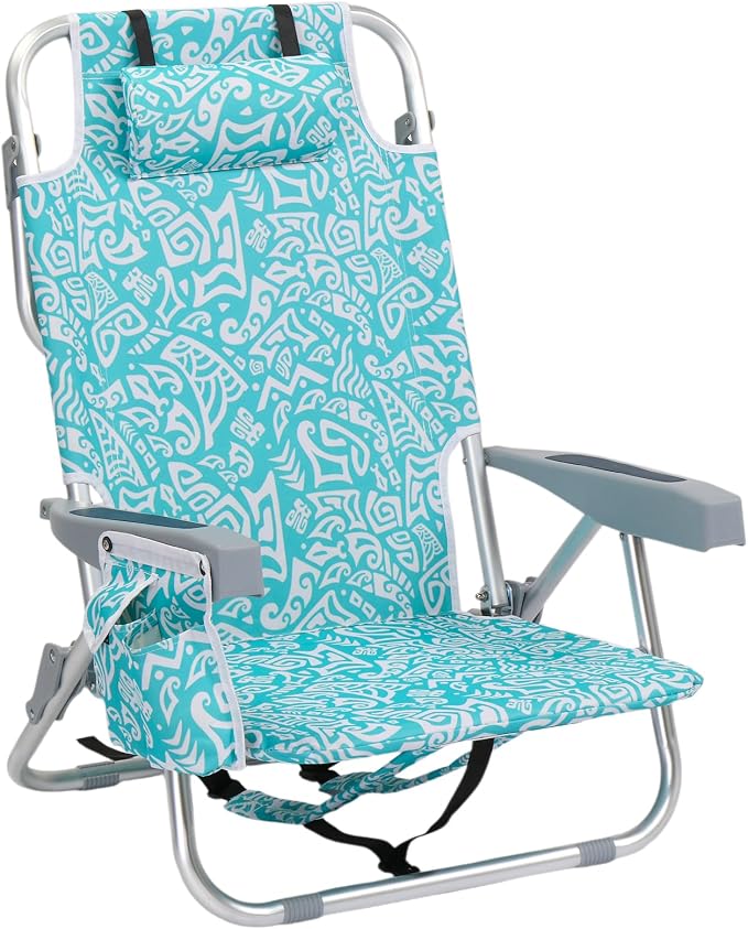 Teal Tribal Pattern