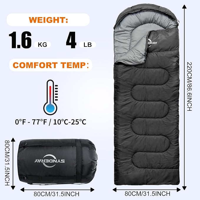 50-80°F Everyday 3 Season-Black