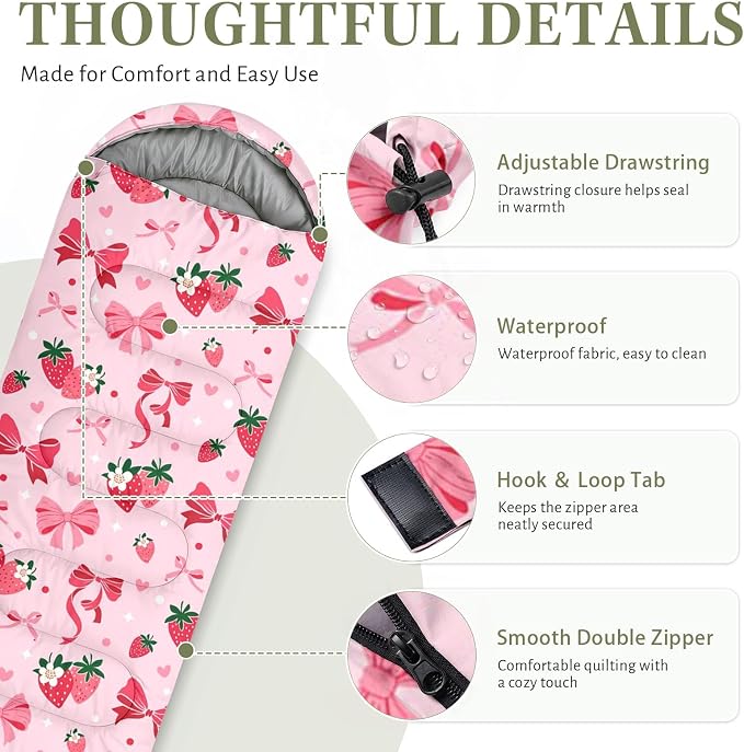 Pink Bow Strawberry