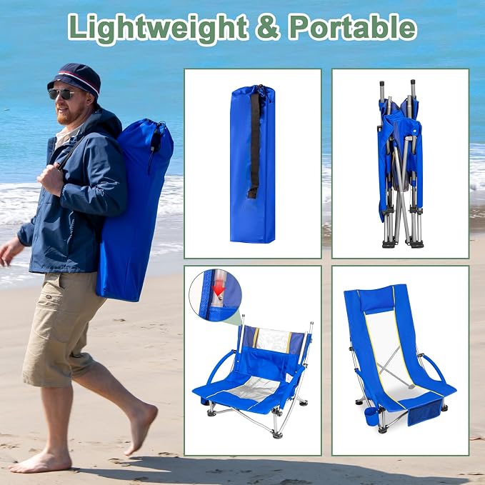 Blue - High Back