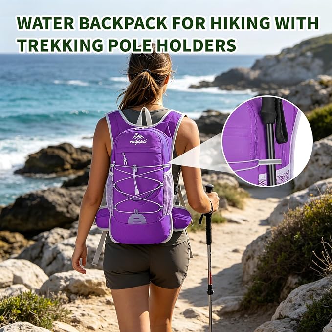 purple with 2L water bladder