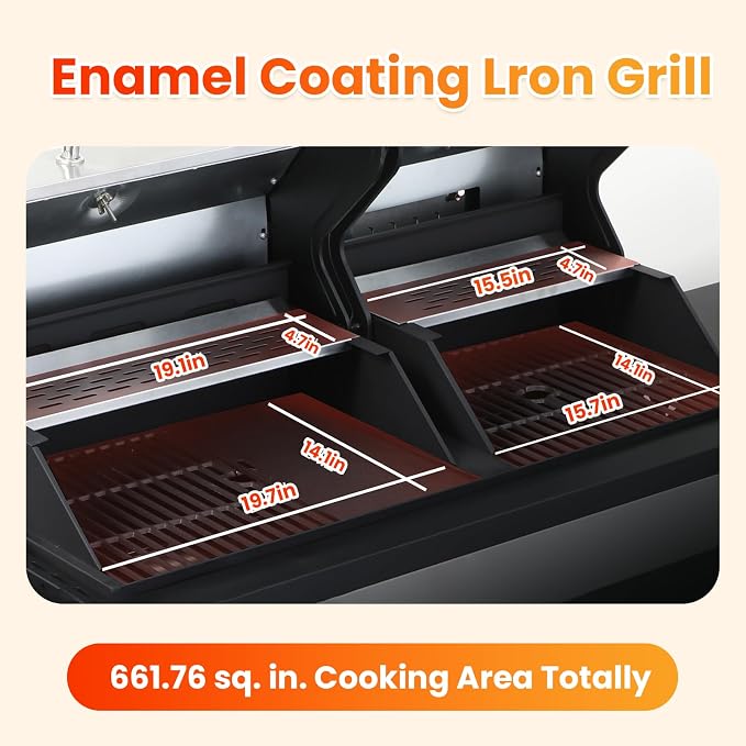 3-Burner, 37230 BTU