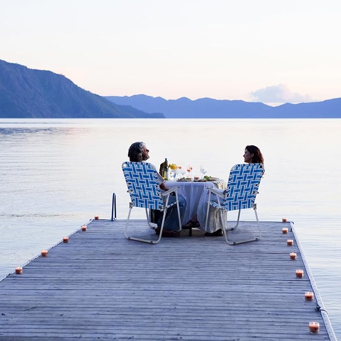 Blue & White