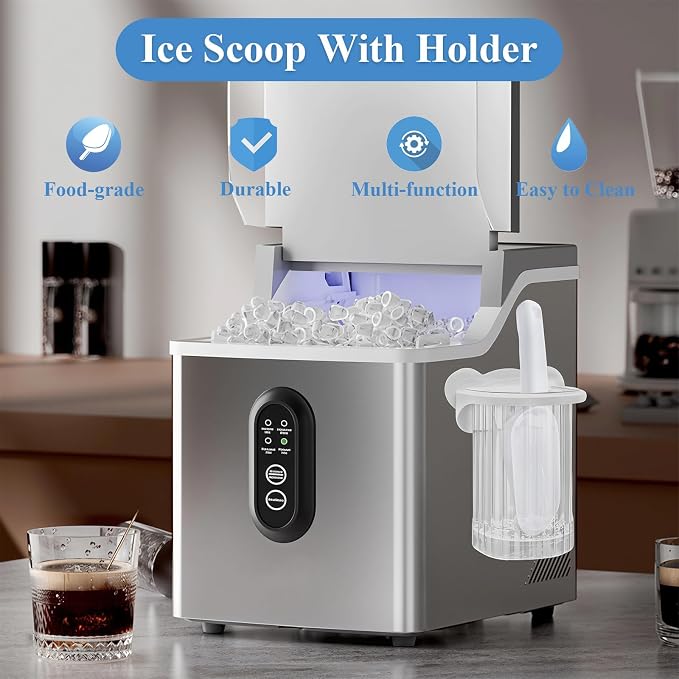 White | Plastic Scoop