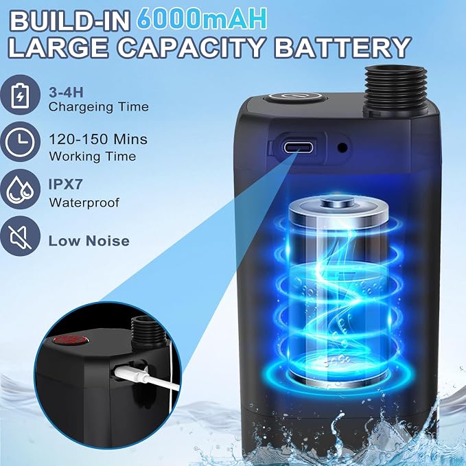 Camping Shower Kit with Tent (No Heater Included)