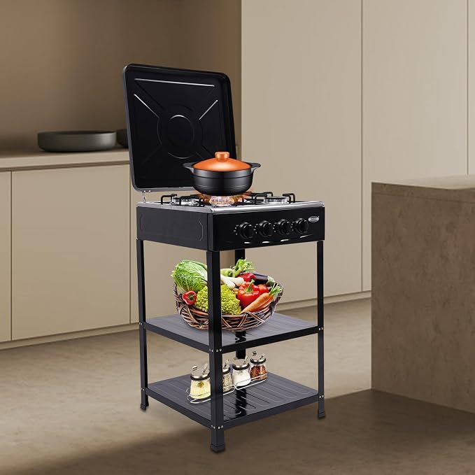 Black 4 Burner