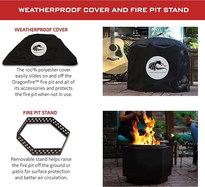 Bronze Backyard Smokeless Firepit
