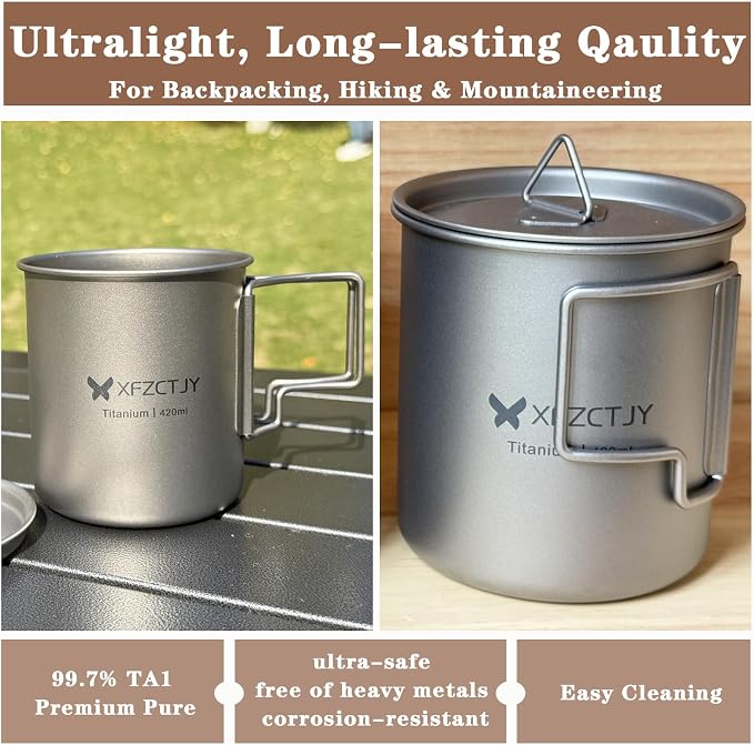420ML Titanium Cup