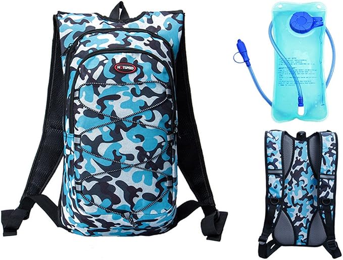 Camo Blue with 2L water bladder