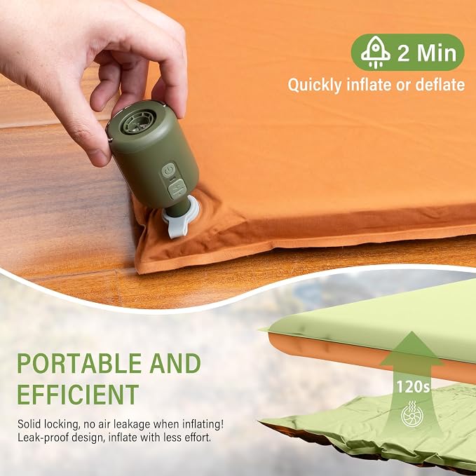 Green With Air Pump