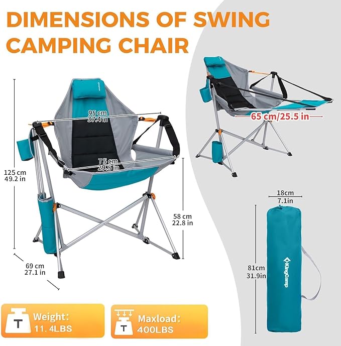 Footrest Deluxe Cyan/Grey