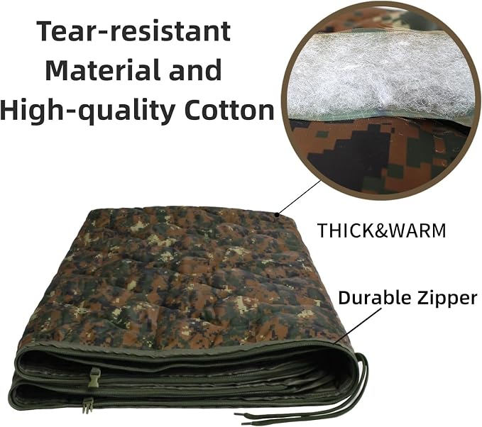 Woodland Digital With Zipper