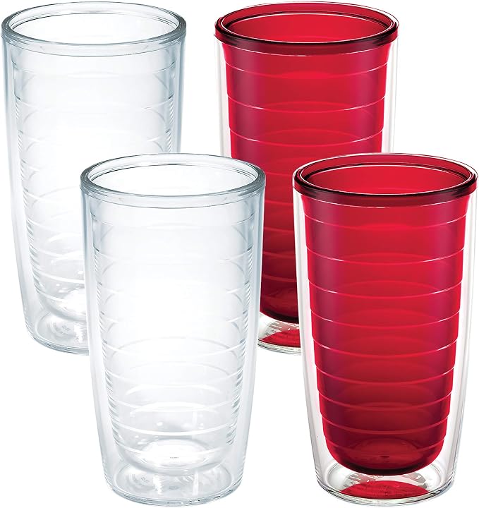 Clear and Red