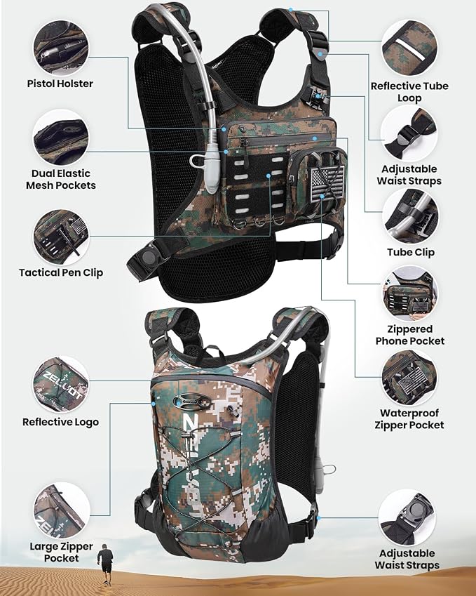 Camo Army Green