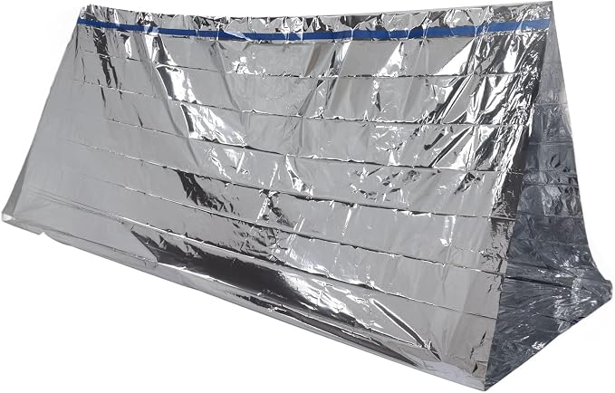 Silver tent + outer bag + bracelet