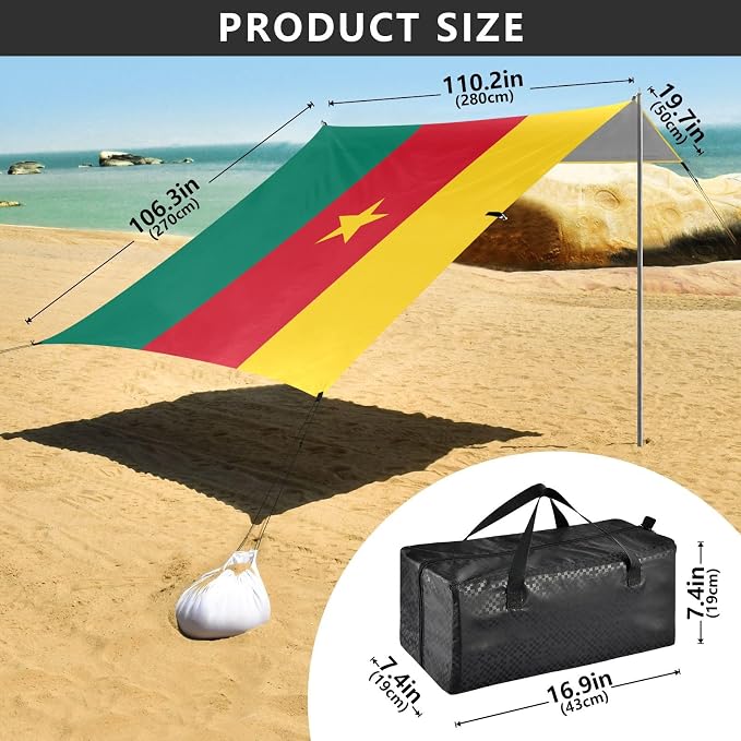 National Flag of Cameroon