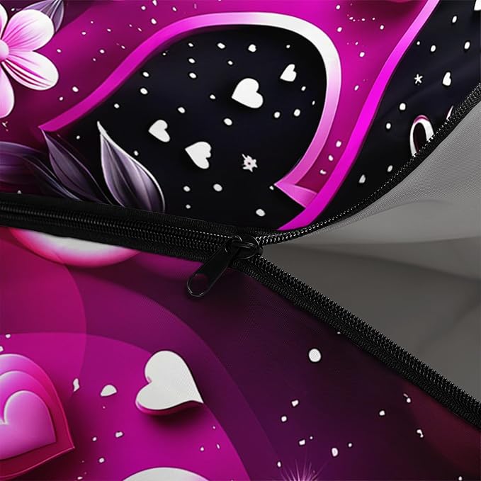 Cartoon Heart Flowers 42