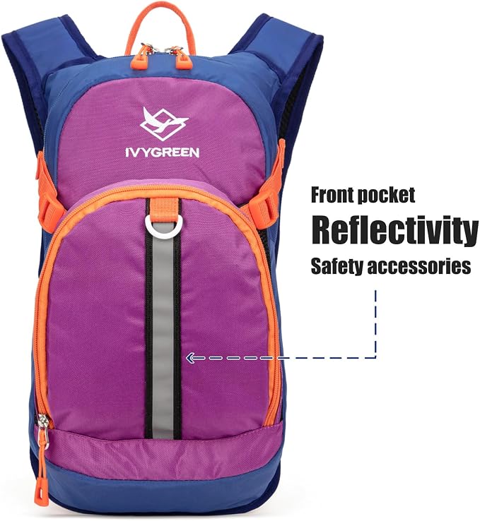 Purple with front storage