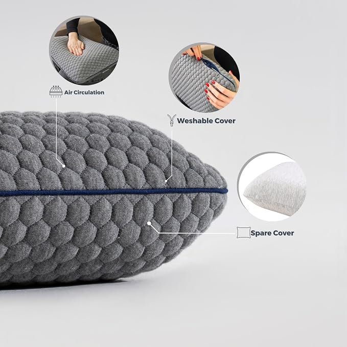 Gray- With Extra Gray Cotton Cover