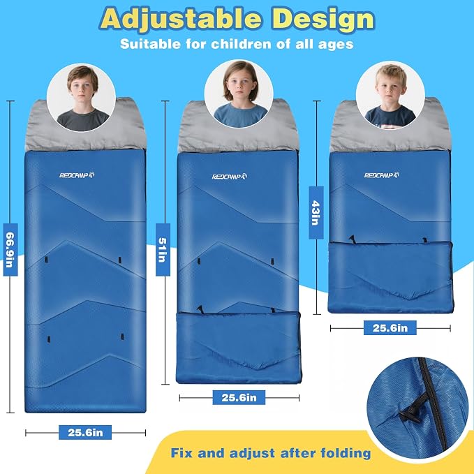 Blue with 3 Adjustable Length
