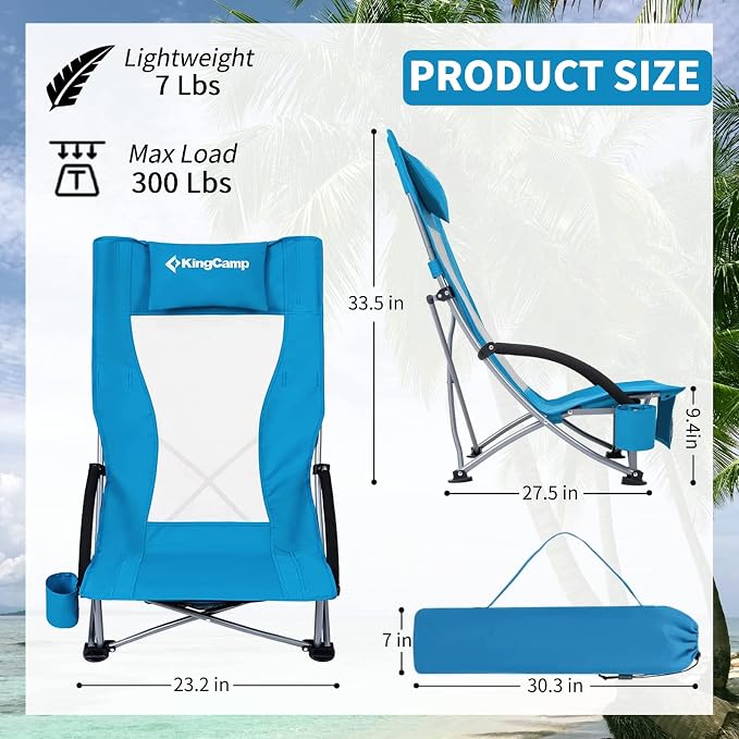 Blue-high Back