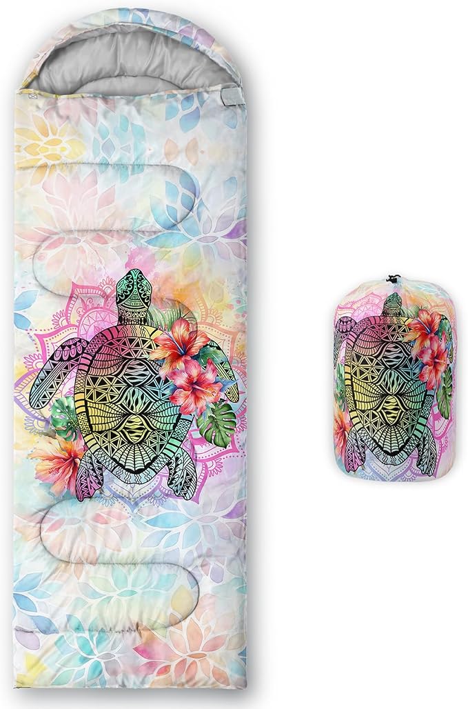 Bohemian Floral Turtle