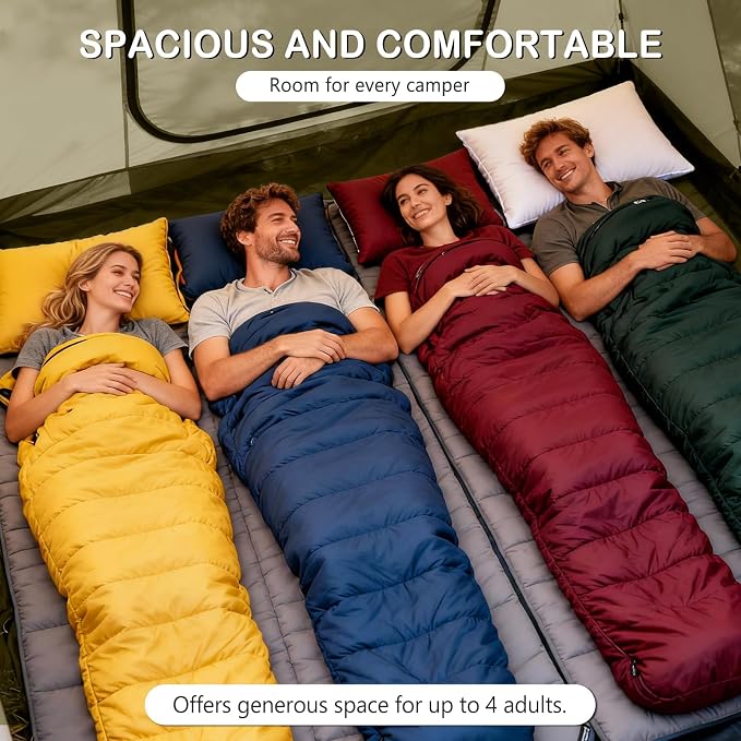 4-6 Person Skylight and Stove Jack/Green