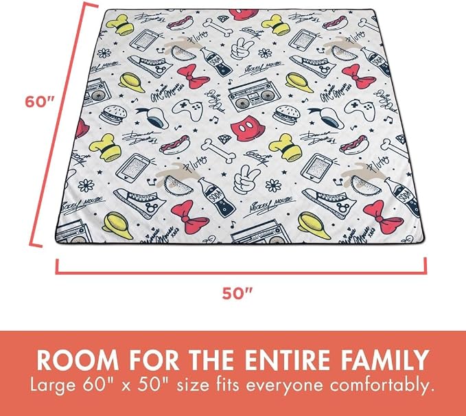 Disney Mickey Mouse & Friends - White With Red and Yellow Accents