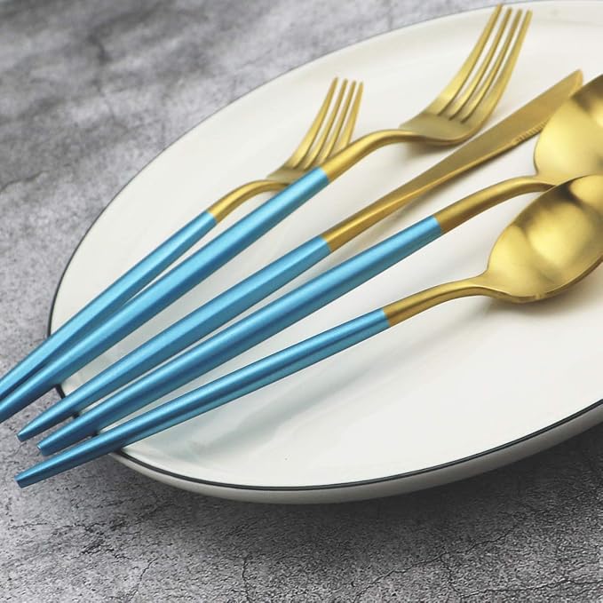 Blue Handle Gold