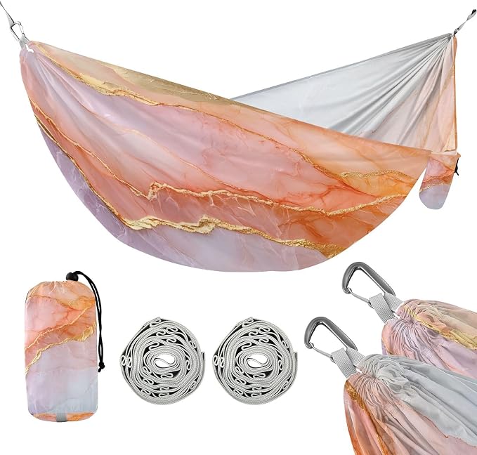 Peach Gold Marble