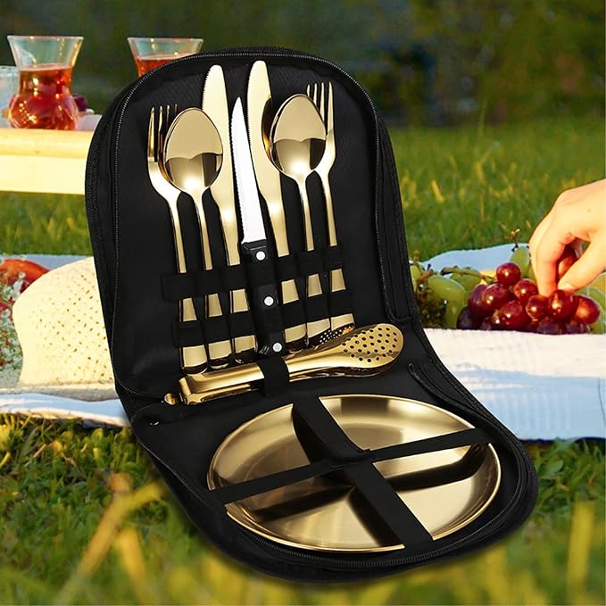 Silver nine-piece set