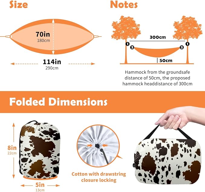 Western Brown Cow Print