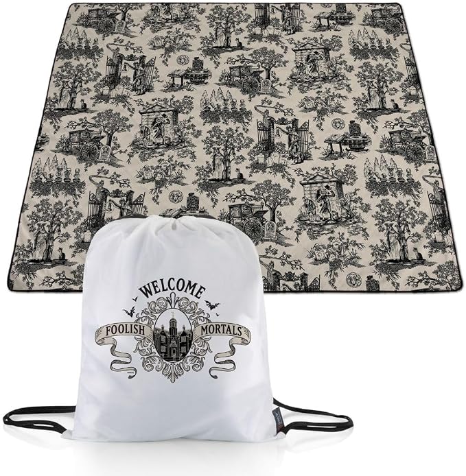 Disney Haunted Mansion - Beige & Black