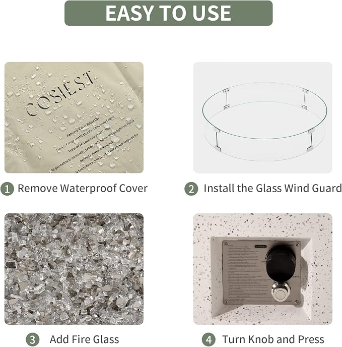 Terrazzo White+Gray Glass