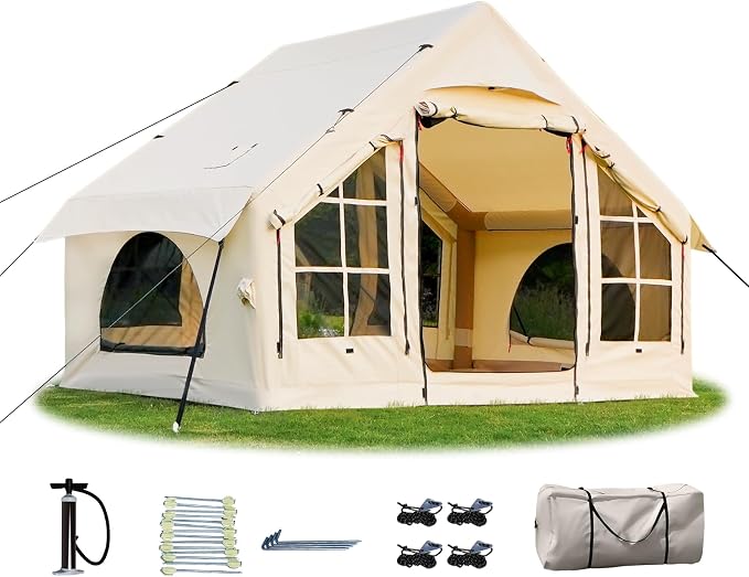 Light Beige-Dual-layer Doors