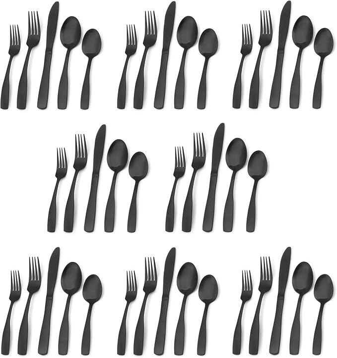 Matte Black Forty Piece
