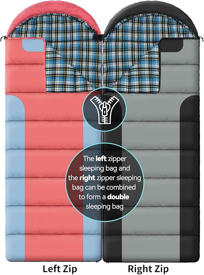 Pink Blue (Left Zip)