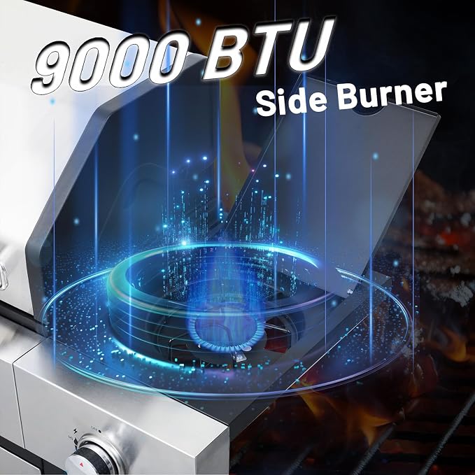 3+1 burner