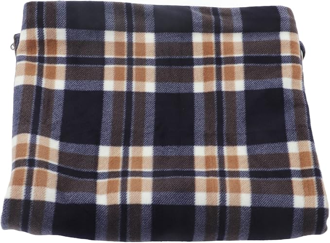 Navy Blue Grid