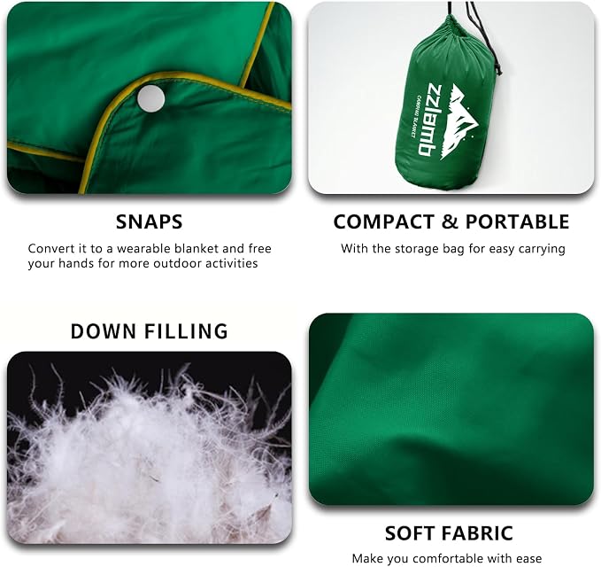 Dark Green With Storage Bag
