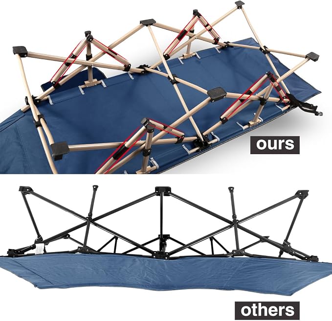 Blue Oversized Cot