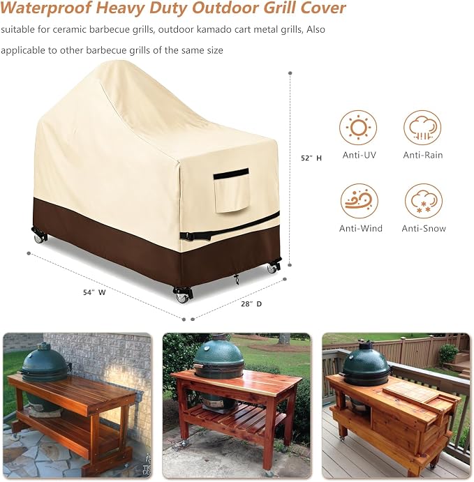 Beige/Offset table